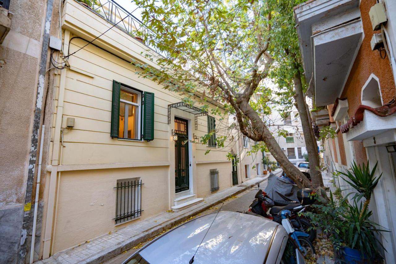Acropolis Metro St.3 Bedrοοms 6 Persons Maisonette Atenas Exterior foto